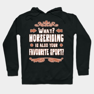 Horse riding horse gift girl Hoodie